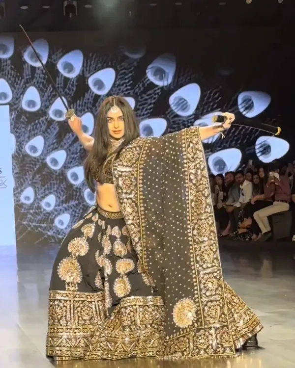 Adah Sharma Takes a Stand for Wildlife on the Runway
