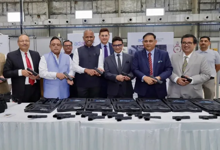 Adani Defence Unveils First Batch of Indigenous LMGs for Indian Army, Prepares for CQB Weapon Production