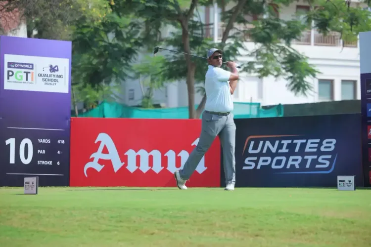 Aditya Bhandarkar leads DP World PGTI Qualifying School 2026-27 by two shots after round two