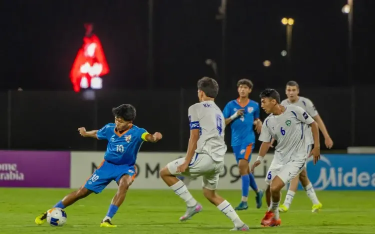 India U17 crash 0-3 to Uzbekistan, exit AFC Asian Cup