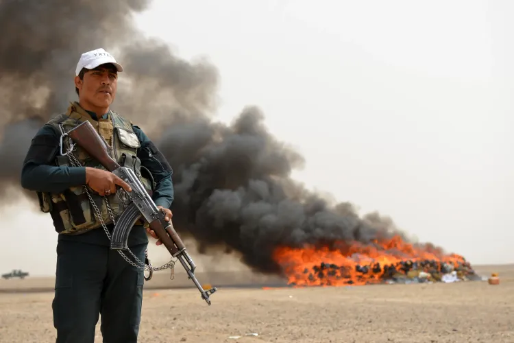 What Did Afghan Police Find in Takhar Province?