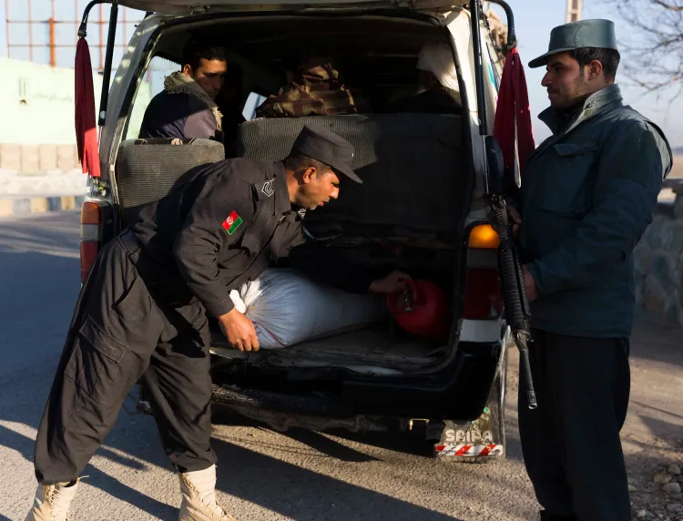 Afghan Police Seize 300 kg of Hashish and Arrest Four Traffickers