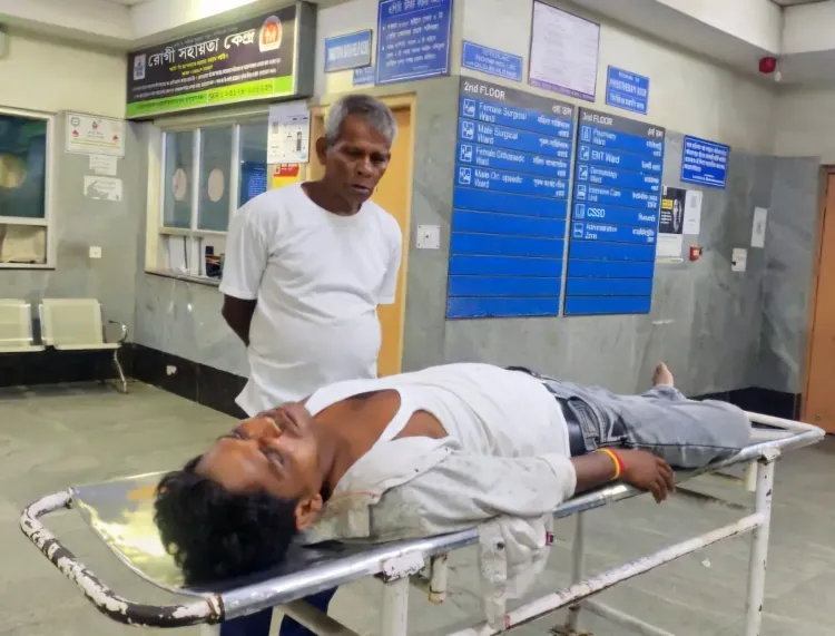 BJP worker attacked in Bengal's Falta hours after CM Adhikari's visit