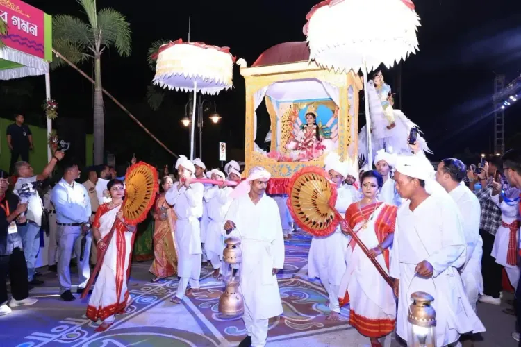 What Cultural Highlights Marked Tripura’s ‘Mayer Gaman’ Carnival After Durga Puja?