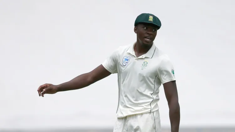 Why is Kagiso Rabada Out of the Second Test Against India?