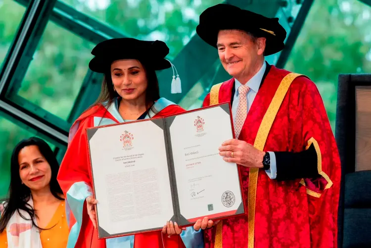 Rani Mukerji gets Honorary D.Litt. from La Trobe University at IFFM 2026