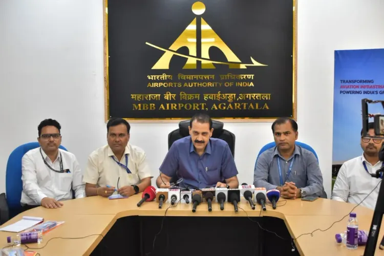 Agartala's MBB Airport sees 68.53% passenger surge in 11 years