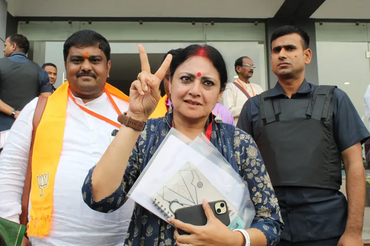 BJP leads 192 seats in Bengal; Agnimitra Paul among six early winners