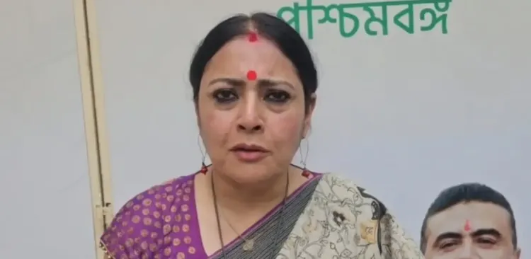भाजपा विधायक अग्निमित्रा पॉल ने ममता बनर्जी के धरने को 'नाटक' की संज्ञा दी