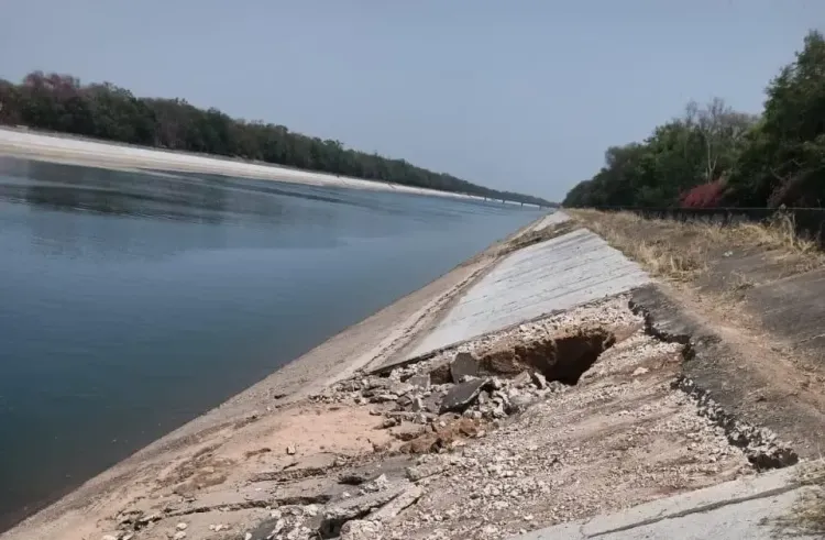 Ahmedabad AMC activates standby pumps, borewells for 10-day Narmada canal repairs