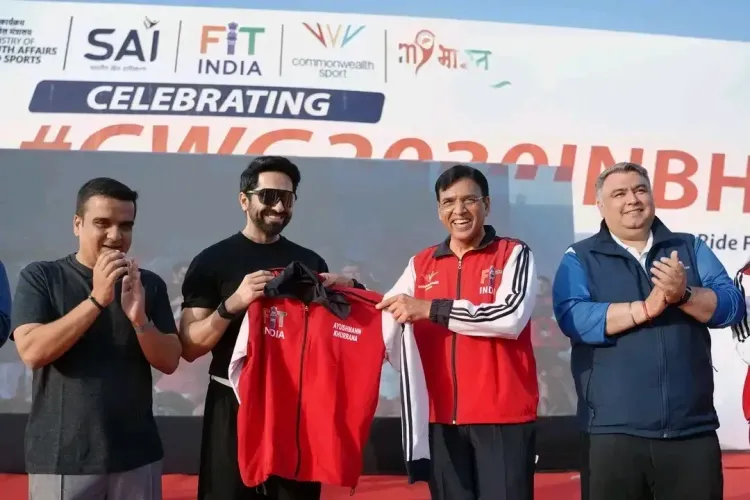 Ahmedabad leads CWG Day 2025: 8,000+ venues join Fit India Sundays on Cycle