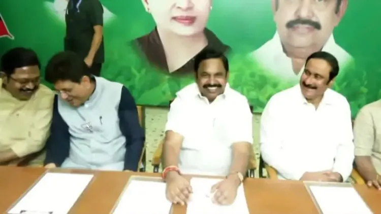 AIADMK Reveals NDA Seat Allocation; BJP Takes 27 Constituencies