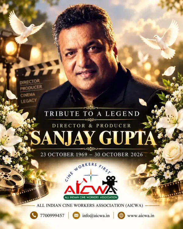Filmmaker Sanjay Gupta dies at 57; AICWA mourns Bollywood loss