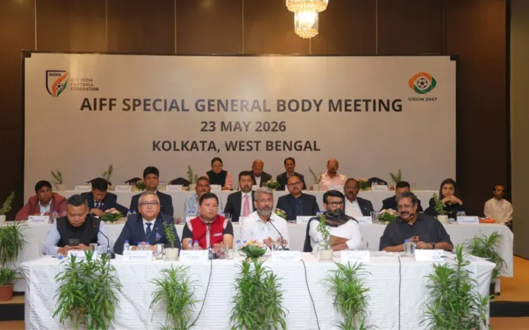 AIFF adopts National Sports Governance Act 2025 at Kolkata SGBM