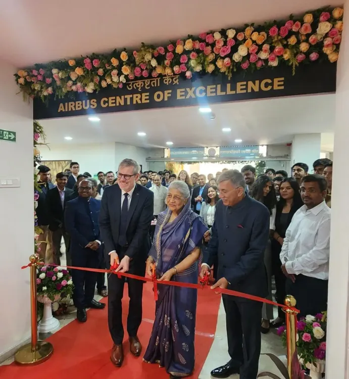 Is Airbus Pioneering Sustainable Aviation Research at Gati Shakti Vishwavidyalaya?