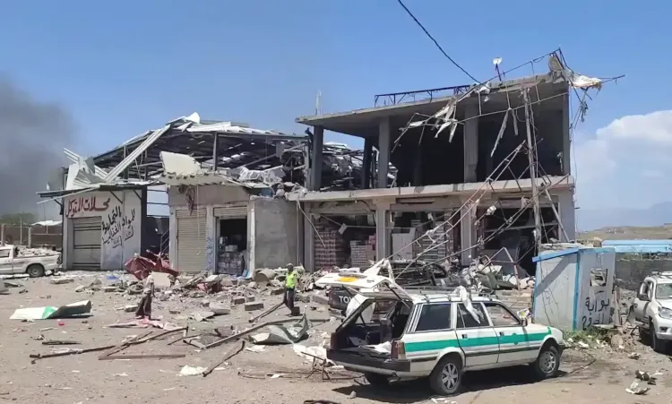 Airstrikes hit Sanaa: Explosions rock Yemen's Houthi capital