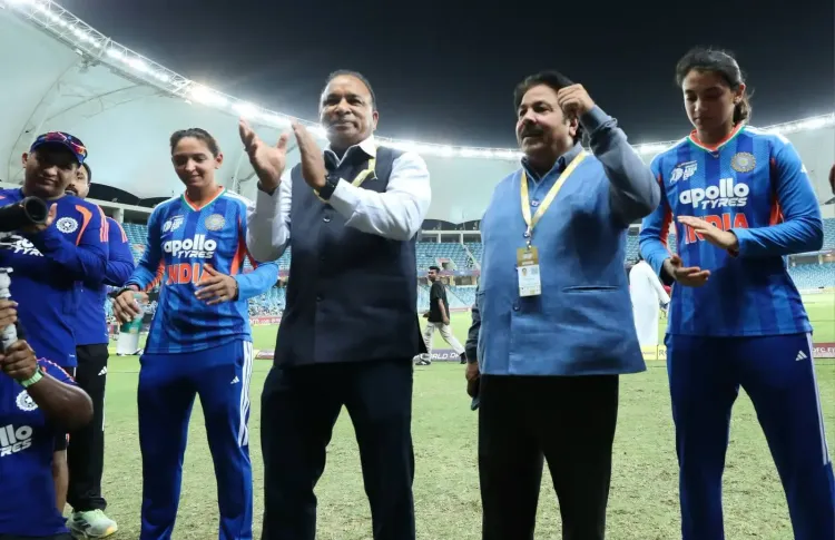 विमेंस एशिया कप 2026: भारत की जीत के बाद देवजीत सैकिया बोले — 'हम सभी से मिलते हैं, यह सामान्य परंपरा है'
