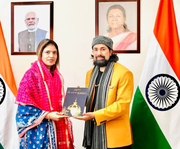 Ajmer Cleric Engages with Indian Ambassador in Russia to Enhance Cultural Bonds