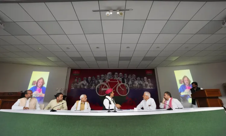 Akhilesh Yadav launches new phase of Samajwadi PDA Yatra
