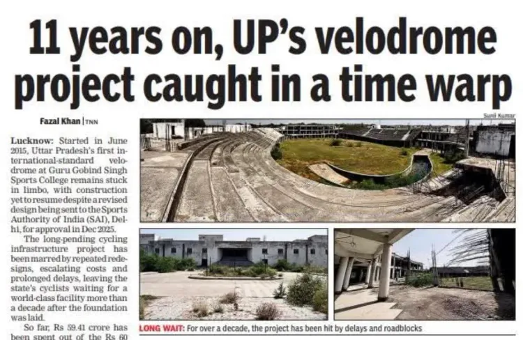 Akhilesh Yadav slams BJP over stalled UP velodrome project