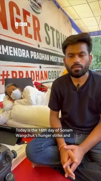 Akhilesh Yadav urges Sonam Wangchuk to end hunger strike