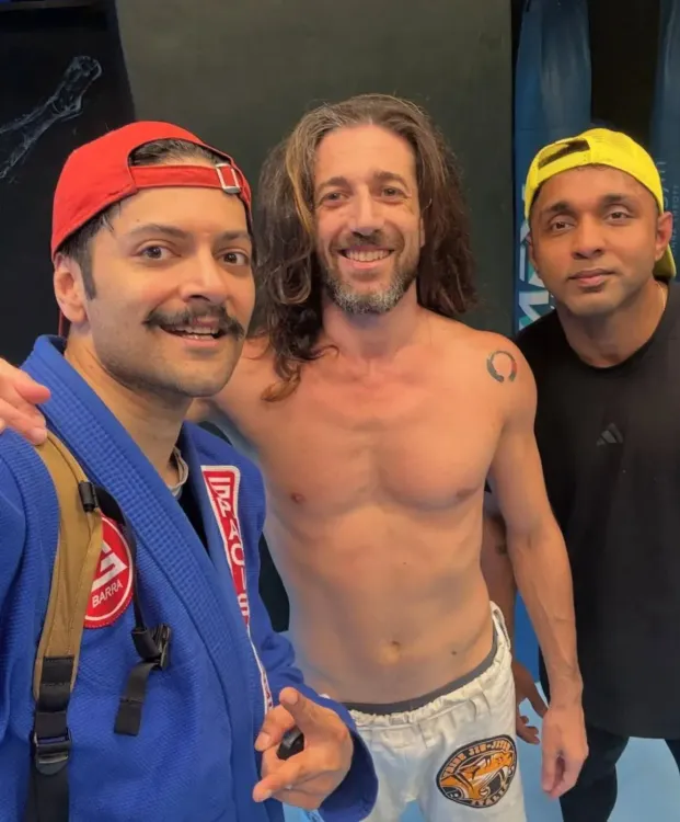 How is Ali Fazal Training with Italian MMA Fighter Umberto Barbagallo for ‘Rakht Brahmand’?