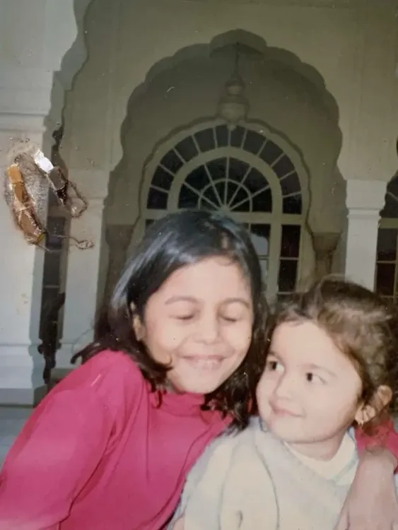 Alia Bhatt shares childhood photo with sister Shaheen on Raksha Bandhan