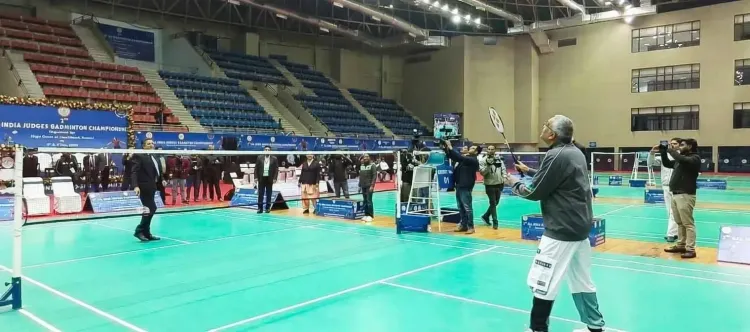 क्या ऑल इंडिया जजेज बैडमिंटन चैंपियशिप में 9 हाईकोर्ट के 31 न्यायाधीशों ने लिया हिस्सा?