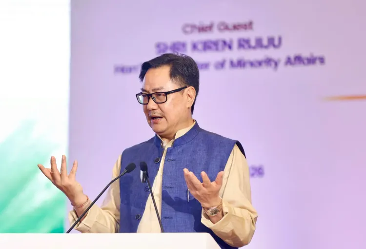 किरेन रिजिजू का ऐलान: अल्पसंख्यक कल्याण योजनाएँ लगातार होंगी अपडेट, राज्यों से प्रस्ताव जल्द भेजने की अपील