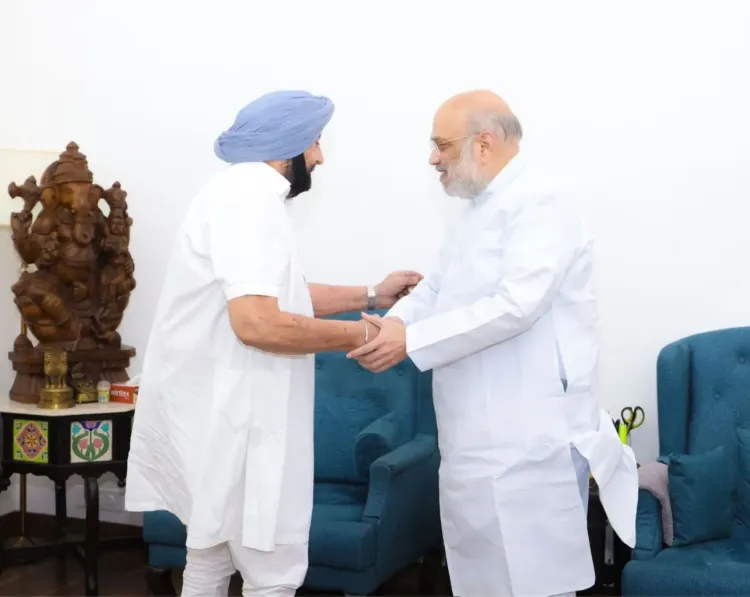 Amarinder Singh meets Amit Shah amid Punjab BJP reshuffle displeasure