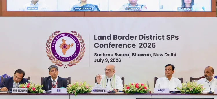 Amit Shah Chairs Land Border SPs Conference 2026