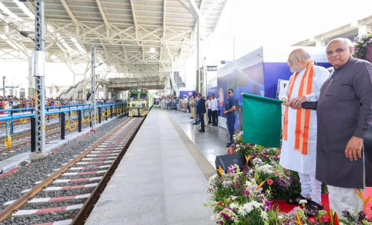 Amit Shah Dedicates India's First LNG Train at Sabarmati