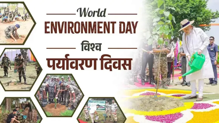 Amit Shah hails CAPFs as Environment Warriors on World Environment Day