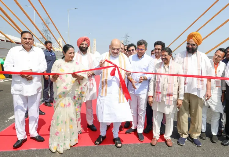 Amit Shah Inaugurates ₹1,941 Cr Delhi Road Projects