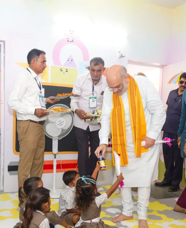 Amit Shah Inaugurates ₹340 Cr Projects in Gandhinagar