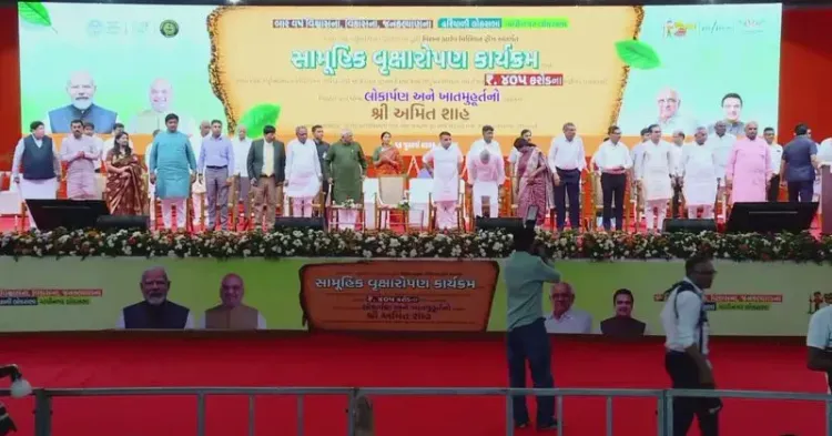 Amit Shah launches AMC Mission 5 Million Tree drive in Ahmedabad