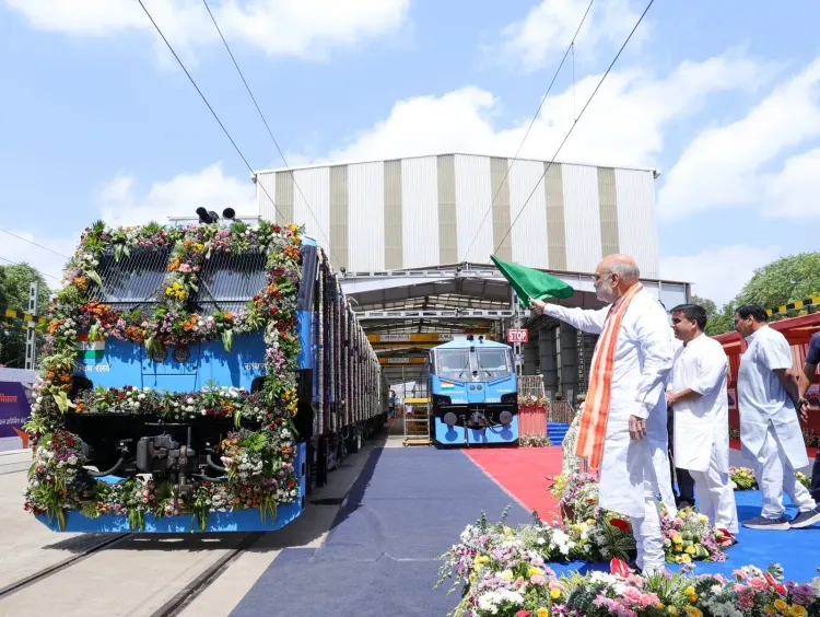 Amit Shah launches WAG-12 loco shed, Kavach projects in Gujarat