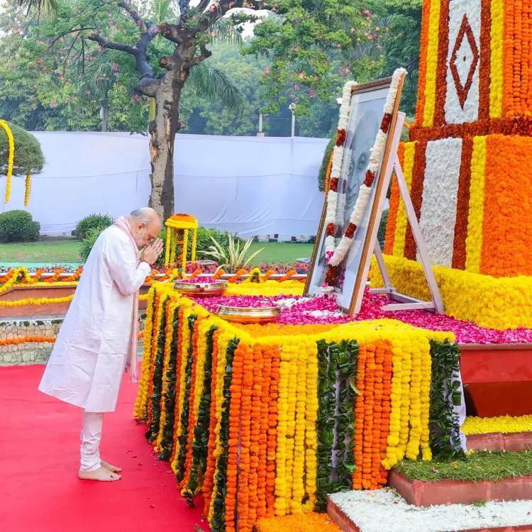 Amit Shah pays tribute to Sardar Patel on Rashtriya Ekta Diwas