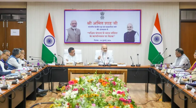 Amit Shah Reviews New Criminal Laws Rollout in Siliguri
