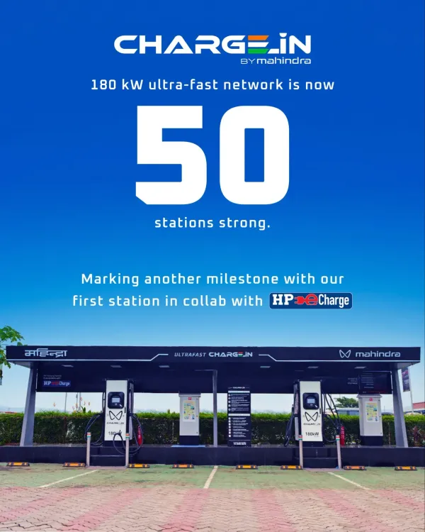 Anand Mahindra flags new EV charging partnership, eyes 1,000 points