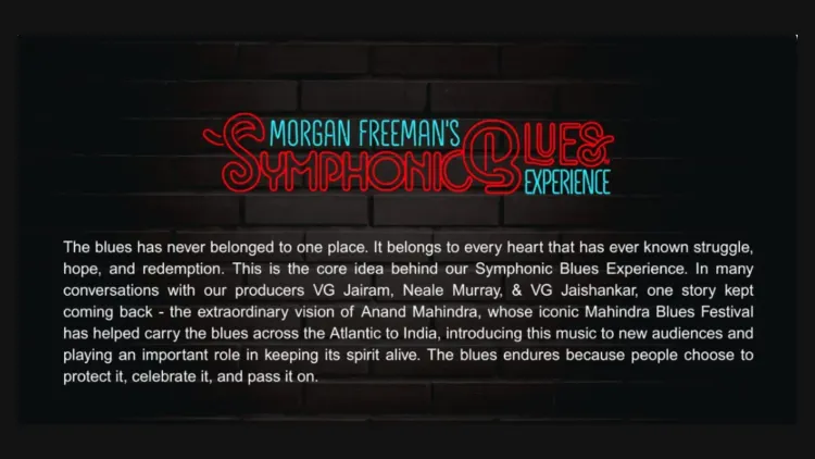 Anand Mahindra responds to Morgan Freeman's praise for Mahindra Blues Festival