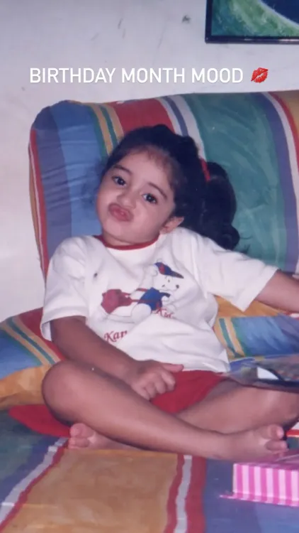 Is Ananya Panday Sharing Childhood Memories for Her Birthday Month?