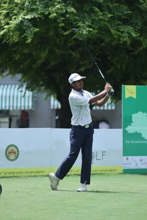 24th NCR Cup Day 2: Anas Khan leads by 8 strokes; Chaitanya Pandey takes Category B lead