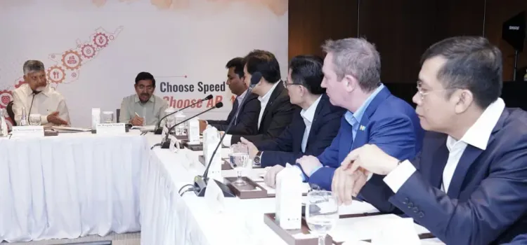 Andhra Pradesh ideal for semiconductor manufacturing, says CM Naidu in Singapore