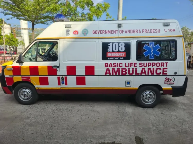 Andhra Pradesh 108 ambulance service handles 7.78 lakh emergencies in 2025-26