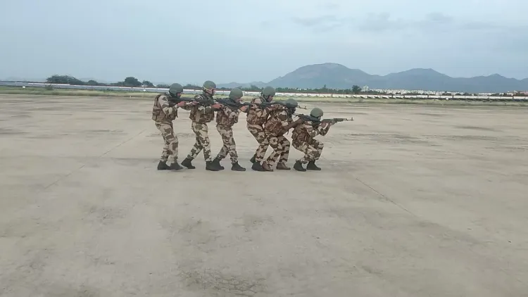 तिरुपति एयरपोर्ट पर सीआईएसएफ की एंटी-हाइजैकिंग मॉक एक्सरसाइज 2026 सफलतापूर्वक संपन्न