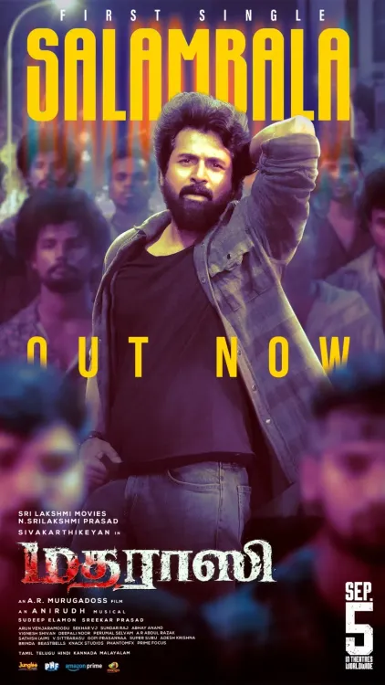 Did Anirudh Just Drop a Hit with 'Salambala' from A R Murugadoss’s 'Madharaasi'?