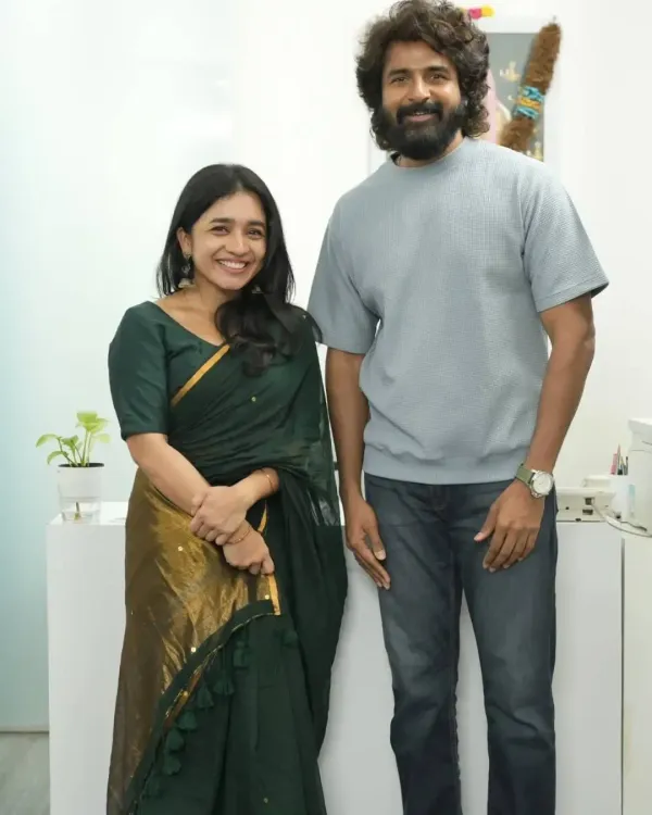 Anishma Anilkumar hails Sivakarthikeyan as 'an inspiration to everyone who dares to dream'