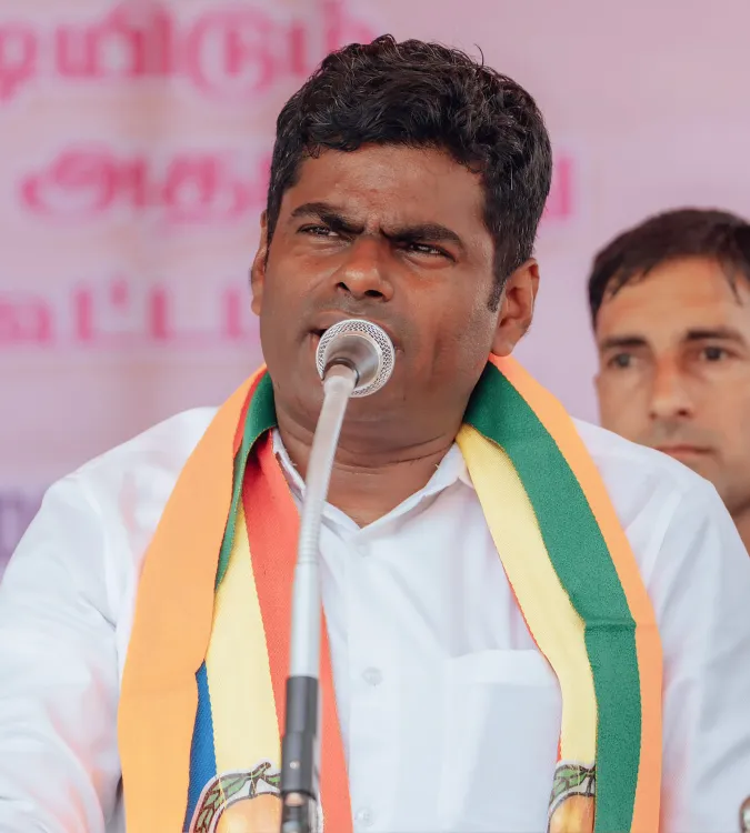 Annamalai slams DMK, TVK over Sanatana Dharma remarks in Tamil Nadu