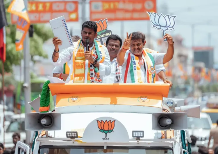 K. Annamalai Kicks Off Campaign in Key Tamil Nadu Regions Ahead of April 23 Elections